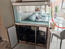 森森超白魚(yú)缸水族箱客廳大型底濾專(zhuān)業(yè)龍魚(yú)缸智能生態(tài)懶人魚(yú)缸 珍珠白 專(zhuān)業(yè)款 長(cháng)119x寬48x高158cm（5代水槽） 曬單實(shí)拍圖