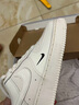 耐克（NIKE）  AIR FORCE 1女子空軍一號運動(dòng)休閑鞋 HF1058-133 白色 37.5 曬單實(shí)拍圖