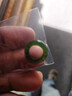 PURE GIRL 天然俄羅斯和田玉碧玉小配件 蓮蓬小滴溜 文玩手串diy配飾配件 碧玉跑環(huán)內徑9.5mm 曬單實(shí)拍圖