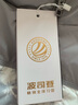 波司登（BOSIDENG）【反季】羽絨服藝術(shù)家聯(lián)名新國標90絨女短款潮酷涂鴉連帽休閑外套 雪嶺山脈9BE9 S 160/84A 體重約110-130斤 曬單實(shí)拍圖