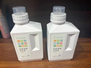 全棉時代嬰兒抗菌洗衣液新生兒無酒精寶寶專用可手洗（小蒼蘭）1kg/瓶 曬單實拍圖