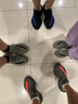 阿迪達(dá)斯Yeezy350夏日透氣男鞋灰橙椰子休閑鞋GW1229 38.5 曬單實(shí)拍圖