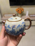 瀾春江汝窯功夫茶具套裝陶瓷泡茶壺蓋碗喝茶杯整套家用輕奢高檔送禮禮盒 汝窯山水套裝-全套 【高檔禮盒裝】 曬單實(shí)拍圖