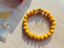 歐陽(yáng)先生雄黃朱砂手串女式本命年珠男款高純度情侶手鏈禮物 生肖-羊猴珠經(jīng)8mm 曬單實(shí)拍圖