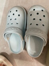 樸西夏季2025新款小學(xué)生軟底防滑易清洗兒童洞洞鞋兒童6-12歲女童涼鞋 凈水藍夏日清涼色 32 【32~33(210mm)】 曬單實(shí)拍圖