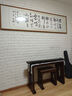 仿古琴桌共鳴燒桐木古琴桌凳實(shí)木琴桌凳國學(xué)培訓班仿古琴桌書(shū)法桌 常規款碳化色古琴桌凳 曬單實(shí)拍圖