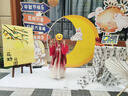 安妮優(yōu)兒中秋節(jié)漢服女童中國風(fēng)2025兒童裝超仙古裝女孩古風(fēng)裙子 紅色 110 曬單實拍圖
