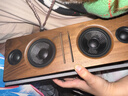 聲擎（Audioengine）B2 電腦音響臺(tái)式 桌面高音質(zhì)藍(lán)牙音箱 有源HiFi音響 家用音箱 胡桃木 曬單實(shí)拍圖
