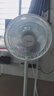 美的（Midea）電風(fēng)扇家用7葉落地扇搖頭電風(fēng)扇循臥室宿舍輕音風(fēng)扇臺式桌面小型風(fēng)扇臺地兩用升級款 白色丨7葉臺地兩用 曬單實(shí)拍圖