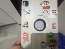 兜兜格卡通DIY蠟筆小新適用iPad11/10/9代保護套360旋轉ipadpro11筆槽Air7新款平板殼13英寸潮牌mini6/5 旋轉【白色】送DIY蠟筆小新貼紙 iPad 2021款(10.2 曬單實(shí)拍圖