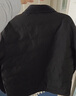 海瀾之家（HLA）羽絨服男款輕商務(wù)時(shí)尚翻領(lǐng)外套男冬季 黑色55 L 175/92A 推薦137~150斤 曬單實(shí)拍圖