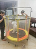 特步（XTEP）蹦蹦床兒童成人寶寶室內單杠家庭蹭彈跳神器3-10歲訓鍛煉器材家用 曬單實(shí)拍圖
