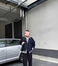 MsShe【仿牛仔拼接條紋假兩件套裝】大碼女裝2025新款秋裝胖mm外套女 外套-藏青藍色現(xiàn)貨 2XL 曬單實拍圖