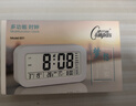 康巴絲多功能電子鬧鐘學生專用起床神器電子時鐘 學生兒童鬧鐘開學升學季必備 801 藍色 曬單實拍圖
