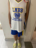 李寧（LI-NING）童裝兒童比賽套裝男小大童籃球背心短褲專業(yè)訓(xùn)練套裝160YATV137-1 曬單實(shí)拍圖