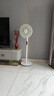 美的（Midea）【幸運草安睡1S】一級能效直流變頻聲控電風(fēng)扇家用遙控臥室靜音落地扇臺式桌面抗菌大風(fēng)力轉頁(yè)扇 曬單實(shí)拍圖