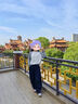 艾卡諾 I.KARNOW童裝女童牛仔褲春秋款休閑褲子秋裝中大兒童彎刀褲女孩秋裝闊腿褲 13236藍色彎刀牛仔褲 130 曬單實(shí)拍圖