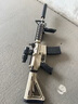 FGHGF天弓自動(dòng)電動(dòng)司馬槍天弓F4玩具槍真人CS競技版 天弓M4A1-夜色 機瞄+2包彈 曬單實(shí)拍圖