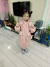 G.duck小黃鴨兒童羽絨服女童中長(cháng)款新款加厚洋氣中長(cháng)款韓版冬裝保暖童裝 粉色 140 cm 曬單實(shí)拍圖