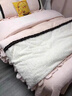 北極絨（Bejirog）A類(lèi)牛奶絨四件套床蓋款加厚夾棉床單床裙花邊被套冬季被罩加絨毛 粉玉-歐若拉/A類(lèi)標準 高端專(zhuān)柜款 1.8m 床蓋款 四件套（被套200*230cm） 曬單實(shí)拍圖
