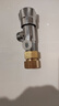 左圓右方（CISQU）黃銅活接內(nèi)外絲雙內(nèi)絲直接熱水器進(jìn)水管轉(zhuǎn)接頭變徑家用配件 4分雙內(nèi)絲活接直接 曬單實(shí)拍圖