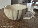 悠瓷（youcci）芳菊黃高顏值早餐杯復古陶瓷水杯家用燕麥杯咖啡杯大容量馬克杯女 芳菊黃-早餐杯 曬單實(shí)拍圖