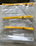 茶花拉鏈密封袋加厚密實(shí)袋食品級(jí)保鮮袋冰箱收納自封袋超大號(hào)30只 曬單實(shí)拍圖