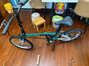 大行（DAHON）D6折疊自行車20英寸6速入門級折疊車成人學生通勤休閑單車KBC061 墨綠色 曬單實拍圖
