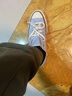 匡威（Converse）官方 1970S男女運動(dòng)低幫帆布鞋云朵藍灰藍色A06522C A06522C 41 曬單實(shí)拍圖