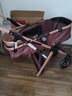 ANGI BABY嬰兒推車(chē)可坐可躺嬰兒車(chē)輕便折疊新生兒減震高景觀(guān)雙向兒童手推車(chē) 頂配香檳金【一鍵收車(chē)+PU橡膠輪] 曬單實(shí)拍圖