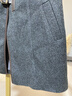 啄木鳥媽媽裝50-60歲洋氣毛呢大衣2025新款中老年人女春秋短款風(fēng)衣外套 灰色 3XL(建議125-135斤) 均碼 曬單實(shí)拍圖