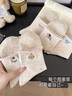 FitonTon5雙裝襪子女夏季薄款網(wǎng)眼卷邊卡通刺繡可愛(ài)短襪ins網(wǎng)紅潮襪中筒襪 曬單實(shí)拍圖