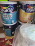 多樂(lè )士（Dulux）金裝凈味五合一A8188竹炭抗堿防霉優(yōu)等品5合1內墻面漆18L【白漆】 曬單實(shí)拍圖