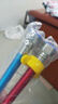 沐唯（muvi）電/燃氣熱水器波紋管進出冷熱水管304不銹鋼防爆4分螺紋連接軟管 曬單實拍圖