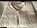 婧麒（JOYNCLEON）嬰兒保暖連體衣秋冬季寶寶夾棉衣服哈衣新生兒空氣棉睡衣爬服 斜開(kāi)麻花小熊 80cm 曬單實(shí)拍圖