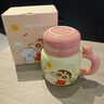 小莊青年蠟筆小新陶瓷杯馬克杯水杯高顏值可愛(ài)情侶送禮伴手禮盒大容量杯子 【禮盒裝】蠟筆小新水壺杯-粉色 曬單實(shí)拍圖