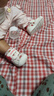 托姆貝克學(xué)步鞋春秋季嬰兒步前鞋男女寶寶防滑軟底童鞋 紅色草莓15 曬單實(shí)拍圖