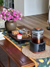 格麗思（GREENIS）煮茶壺養(yǎng)生壺 純鈦噴淋式加熱煮茶器一體式燒水壺蒸茶壺 辦公室蒸茶器茶水分離 電茶壺圍爐煮茶 深空灰禮盒裝（純鈦壺底-單直筒茶漏） 曬單實(shí)拍圖