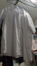 貓人（MiiOW）襯衫男短袖純色商務(wù)職業(yè)正裝男士白襯衫工裝外套襯衣男 白色 5XL  曬單實(shí)拍圖
