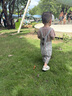 牧童兒童涼鞋寶寶學(xué)步鞋女夏鏤空透氣機(jī)能鞋嬰兒防撞鞋子男 奶油灰22 曬單實(shí)拍圖