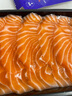 女王與鮮生冰島冰鮮三文魚 海鮮水產(chǎn) 現(xiàn)切現(xiàn)發(fā) 中段 凈重600g源頭直發(fā) 曬單實拍圖