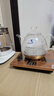 金灶（KAMJOVE）金灶H7全自動智能底部上水電熱水壺玻璃茶具泡茶電茶爐恒溫電茶壺 0.8L /H7 桶裝水用 曬單實(shí)拍圖