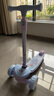 迪士尼（Disney）兒童滑板車1-3-12歲折疊三輪踏板車閃光款輪男女玩具車冰雪奇緣 曬單實(shí)拍圖