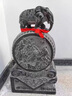 溪冠石雕青石門(mén)墩抱鼓石一對大象招財擺件家用石墩 庭院門(mén)口仿古石雕 60cm高一對 曬單實(shí)拍圖