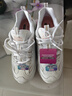 斯凱奇（Skechers）女鞋厚底增高老爹鞋百搭休閑鞋耐磨透氣運動(dòng)鞋女 WTRG白/金 37.5 曬單實(shí)拍圖