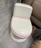 babycare馬桶坐便器蹲便器兒童馬桶仿真馬桶坐便圈2-6歲寶寶便盆維爾粉 曬單實(shí)拍圖
