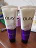 玉蘭油（OLAY） 洗面奶面部護(hù)膚品男女通用氨基酸泡沫潔面乳清潔滋潤(rùn)學(xué)生洗臉膏 細(xì)滑煥膚潔面乳100g*2 曬單實(shí)拍圖