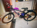 飛鴿（FG FLYING PIGEON）山地自行車(chē)山地車(chē)男女變速越野減震單車(chē)公路車(chē)中小學(xué)生少年成人 黑紅鋁合金車(chē)架26寸 24速頂配 曬單實(shí)拍圖