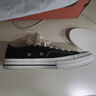匡威（Converse）1970s男女鞋經(jīng)典低幫情侶帆布鞋運(yùn)動(dòng)休閑板鞋學(xué)生鞋多巴胺 162058C 經(jīng)典低幫黑 43 /9.5 曬單實(shí)拍圖
