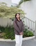 波司登25年輕薄羽絨服開學穿搭女裝90絨巴恩風夾克外套B250135334 曬單實拍圖